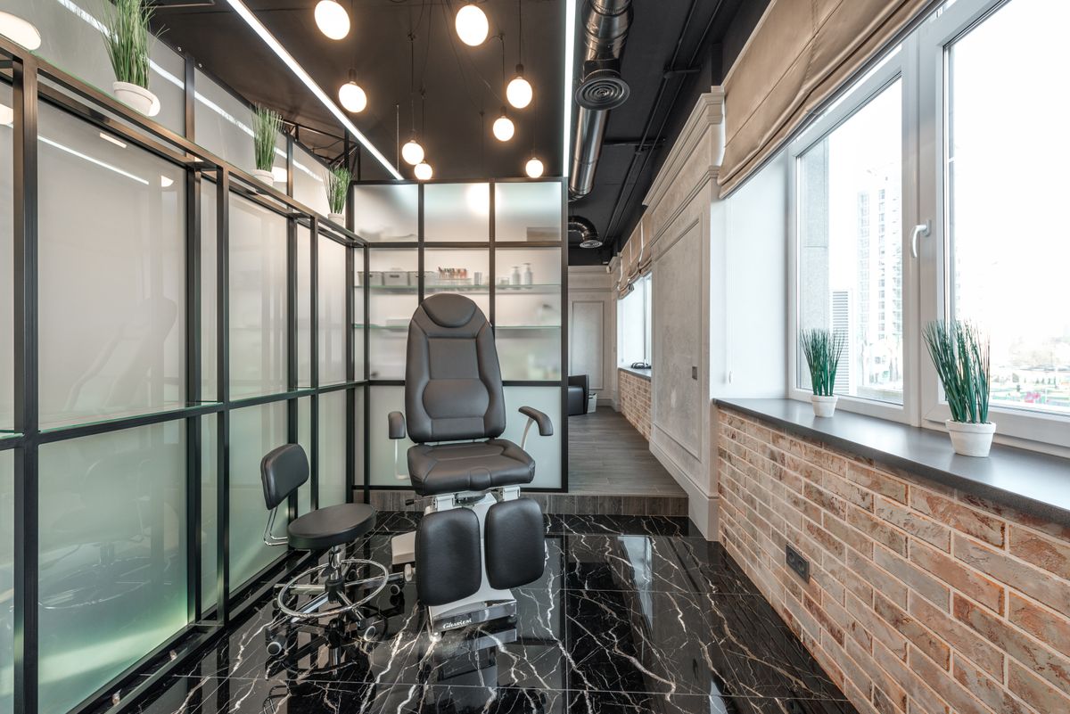 Modern studio interior